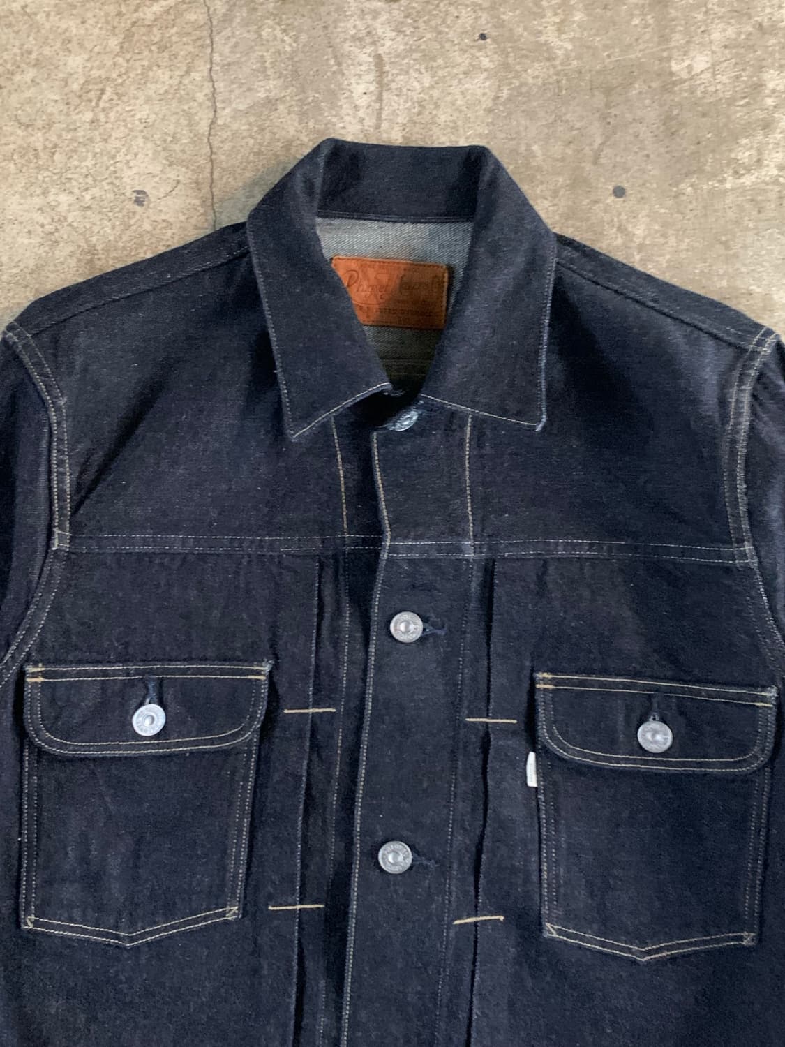 피그벨 메이커스 PM-300 클래식 진 자켓 인디고 상품이미지2