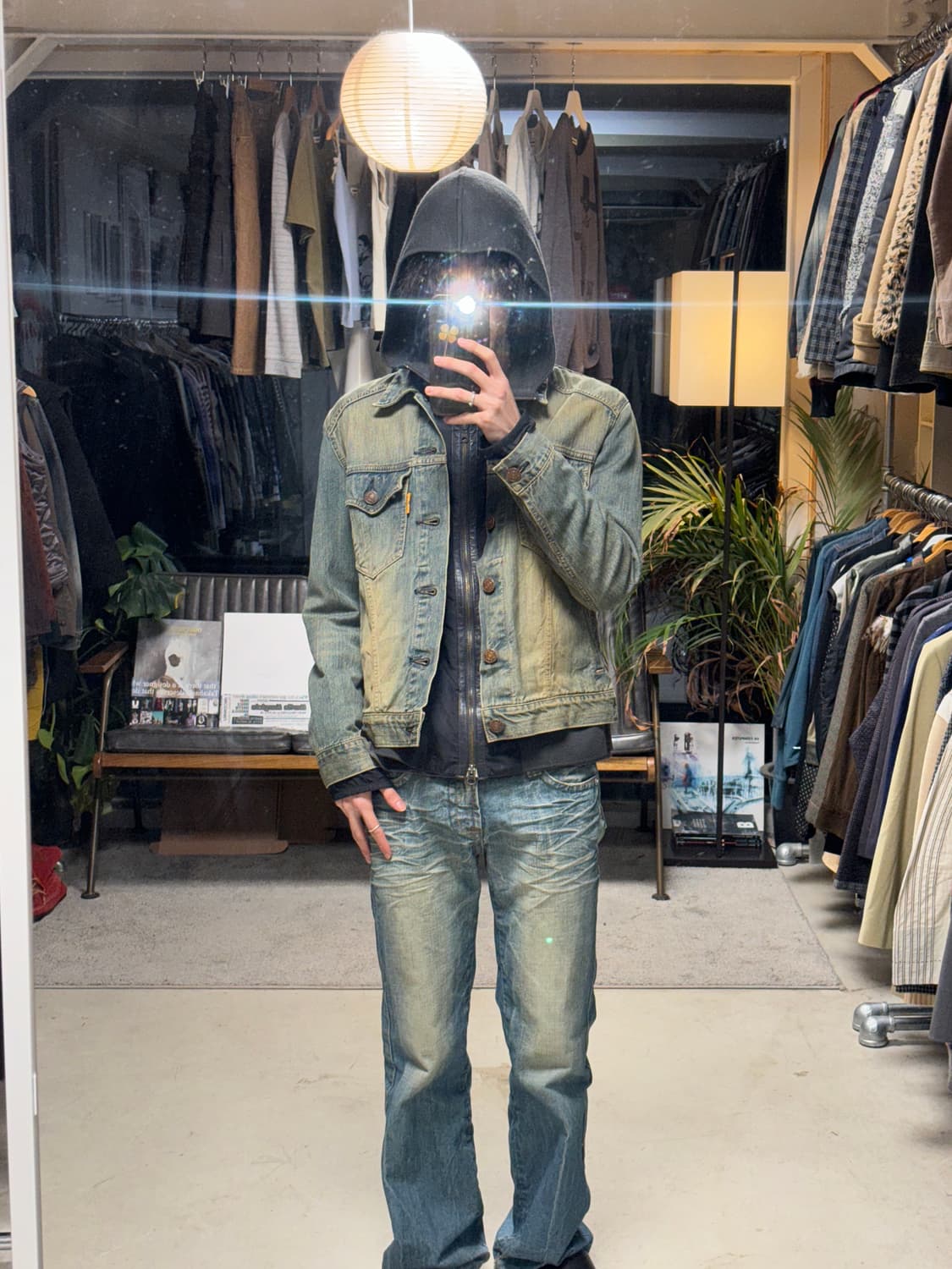 에드윈 신치백 데님 트러커 자켓 상품이미지2