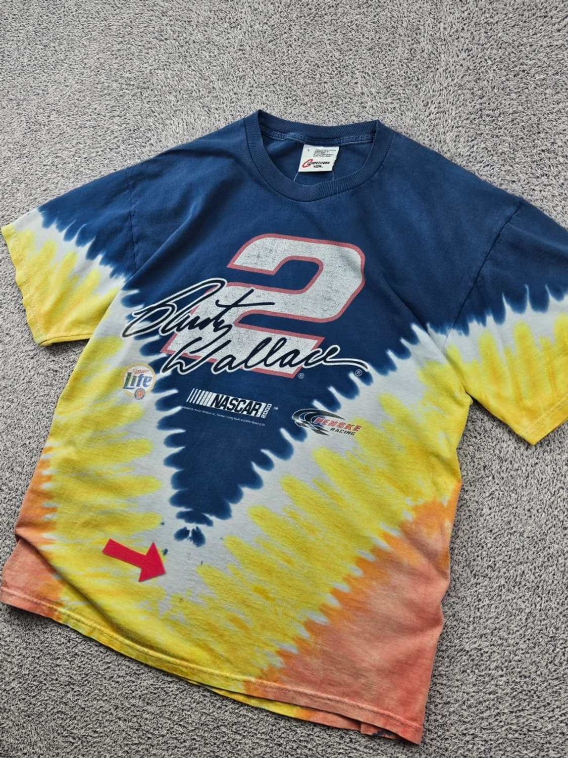 나스카 러스티월리스 밀러라이트 반팔 티셔츠 ( L ) / 11897 상품이미지4