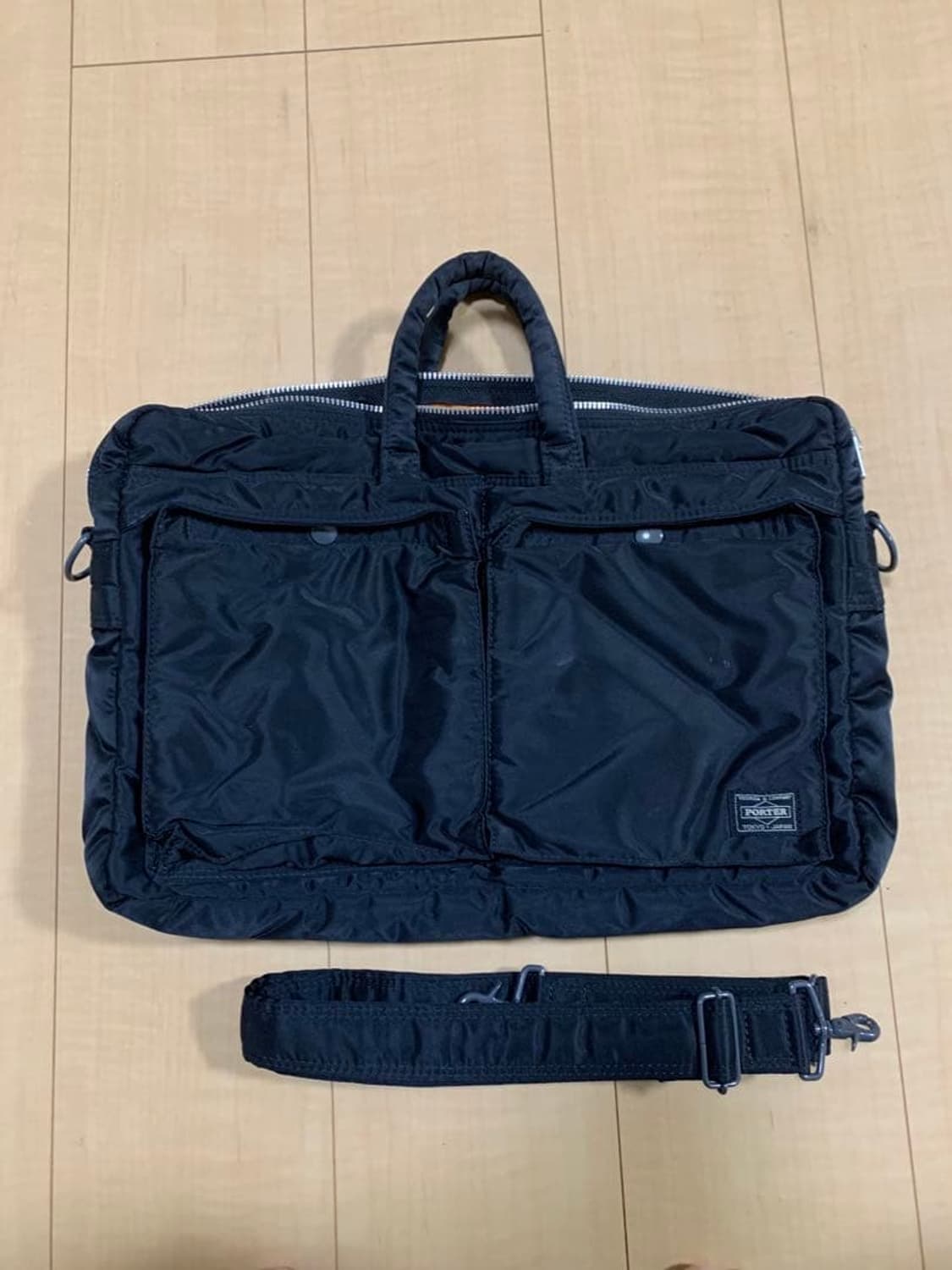 포터 탱커 투웨이 크로스백 블랙 상품이미지1