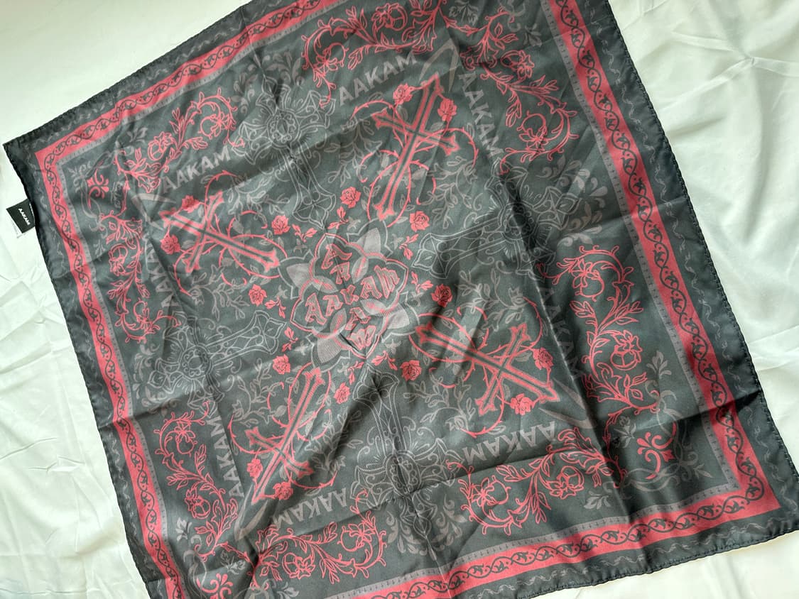 아캄 스카프 red 상품이미지5