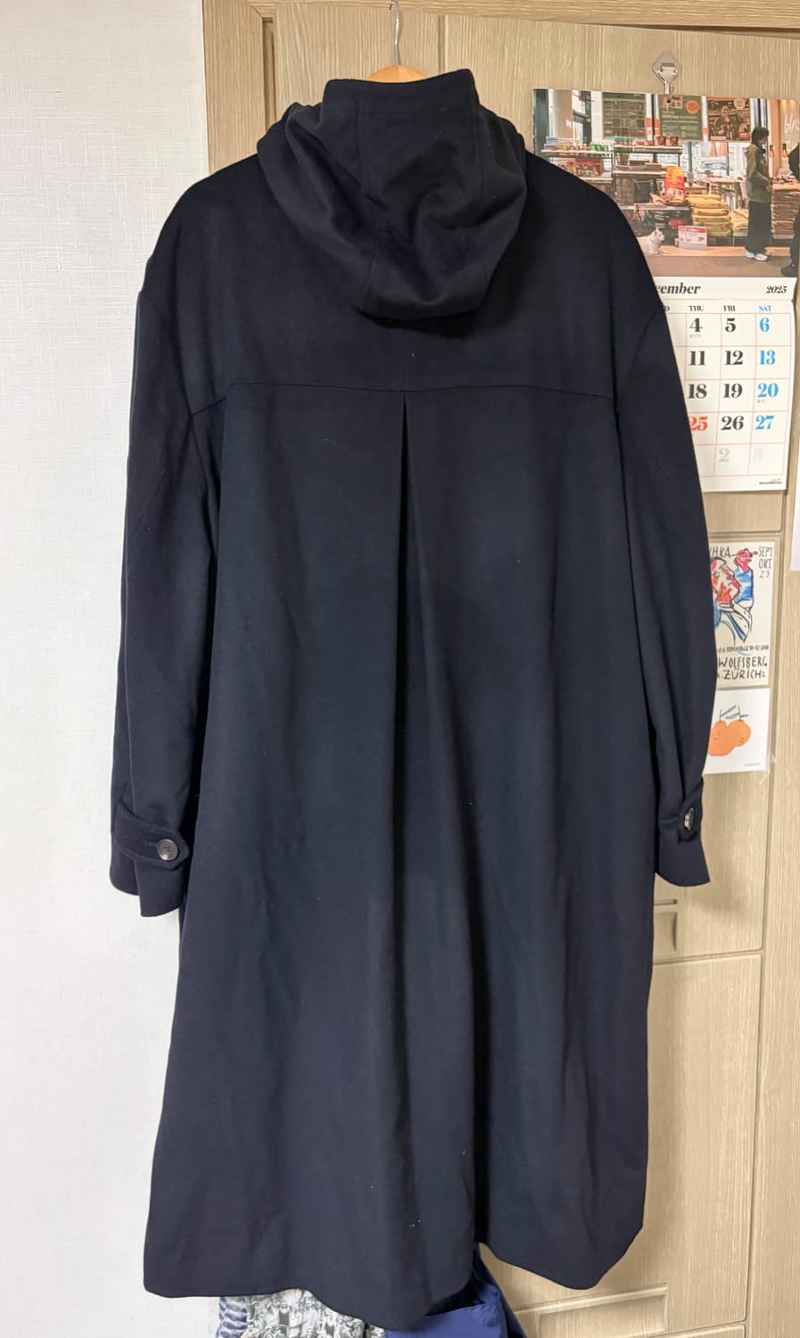 해칭룸 후드코트 다크네이비 4사이즈(L) 상품이미지3