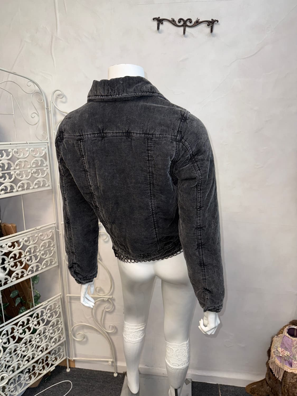 Abercrombie charcoal corduroy 투웨이 자켓 상품이미지2