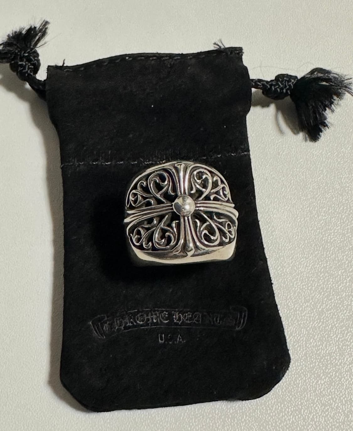 Chrome Hearts Classic Oval Ring 상품이미지8