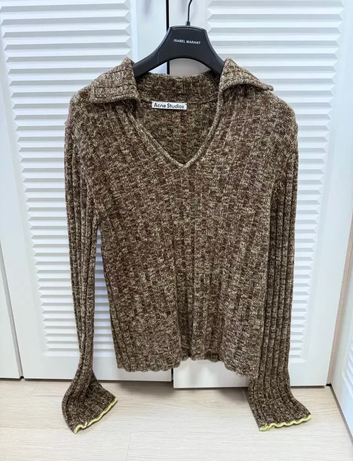 아크네 브라운 니트 M 상품이미지2