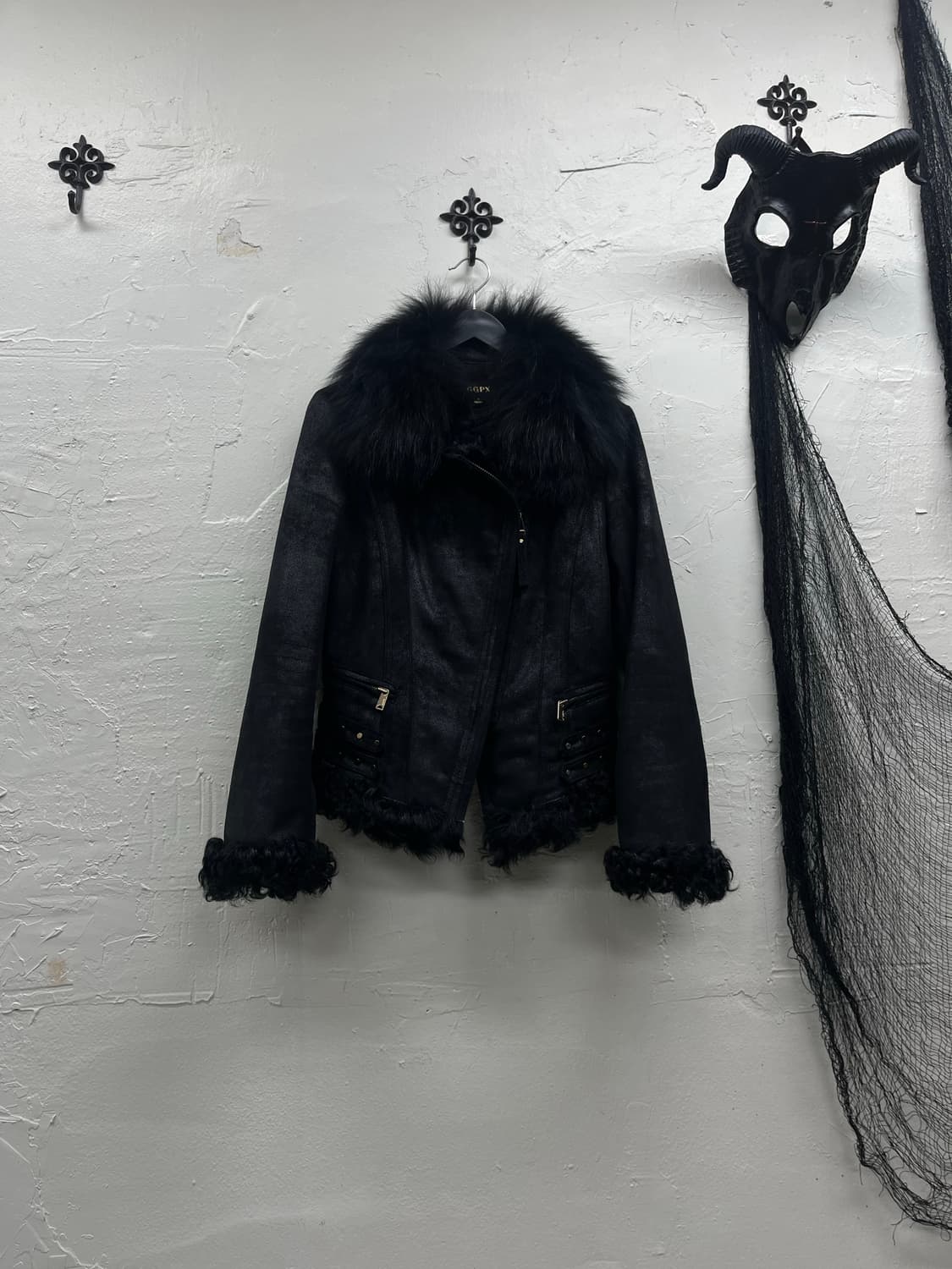 GGPX vkei trimming fur jacket 상품이미지2