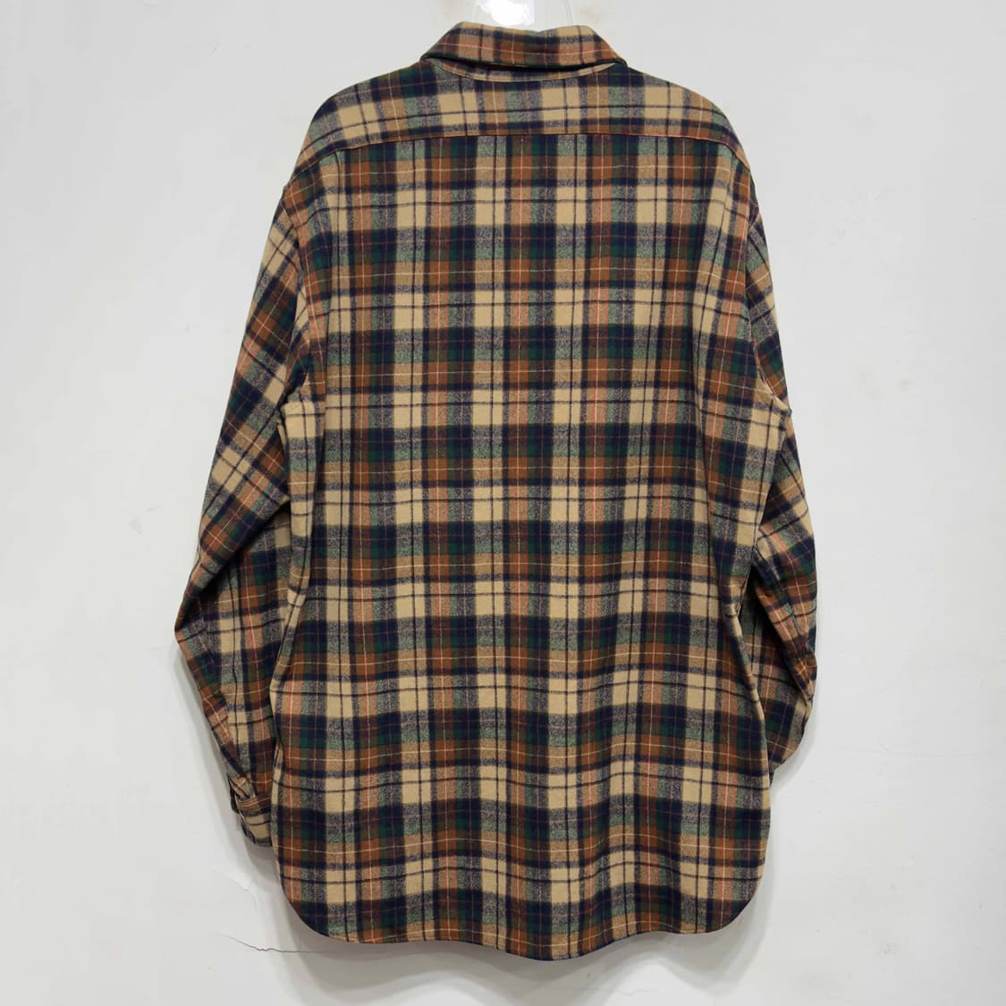 80s 펜들턴 버진 울 체크 셔츠 USA 상품이미지6
