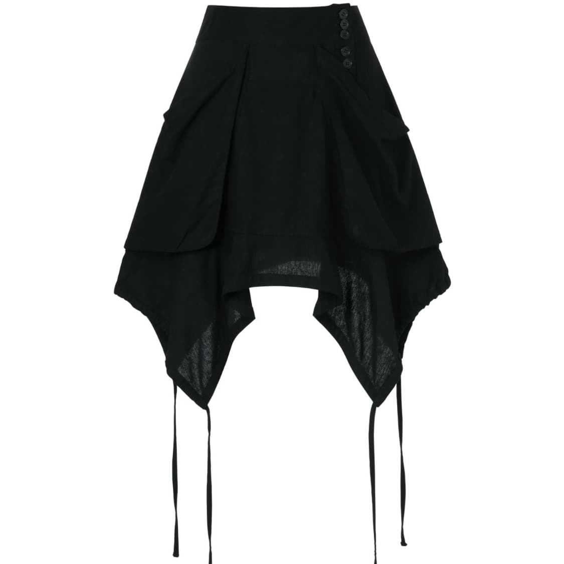 코이세이오 페어리 스트링 스커트 블랙 상품이미지1