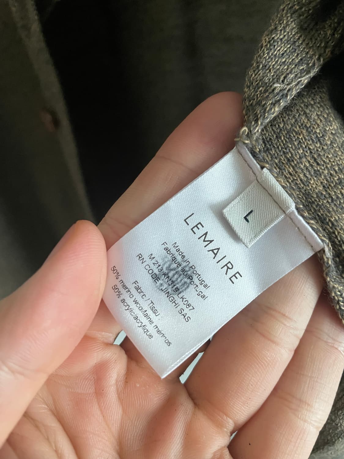 르메르 더블레이어드 카디건 상품이미지4