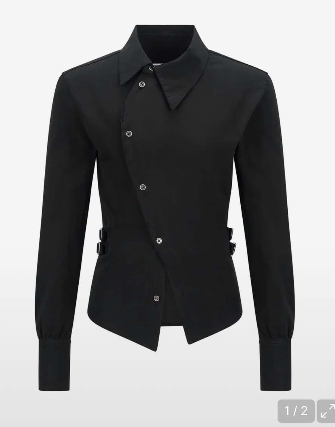 레씨토 Unbalanced Buckle Shirt 셔츠 상품이미지1