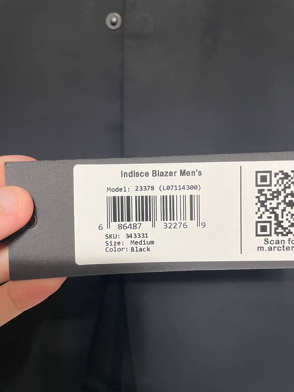 [M]베일런스 인디시 블레이저 블랙 상품이미지4