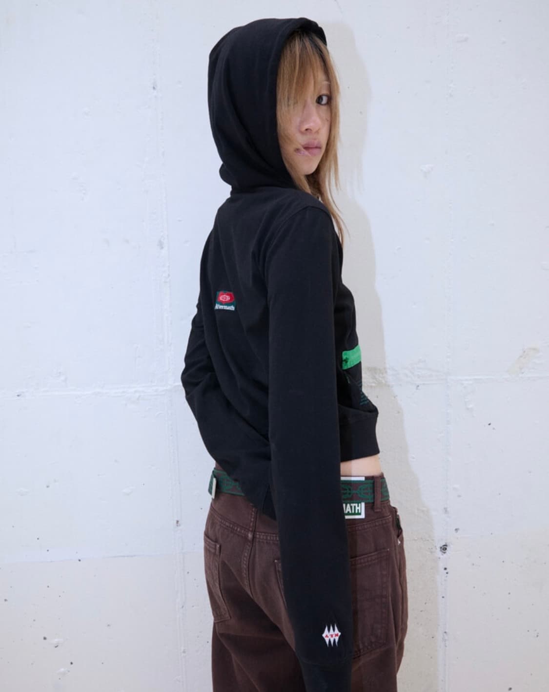 AFTERMATH W ATM GIRL ZIP HOODIE 상품이미지2