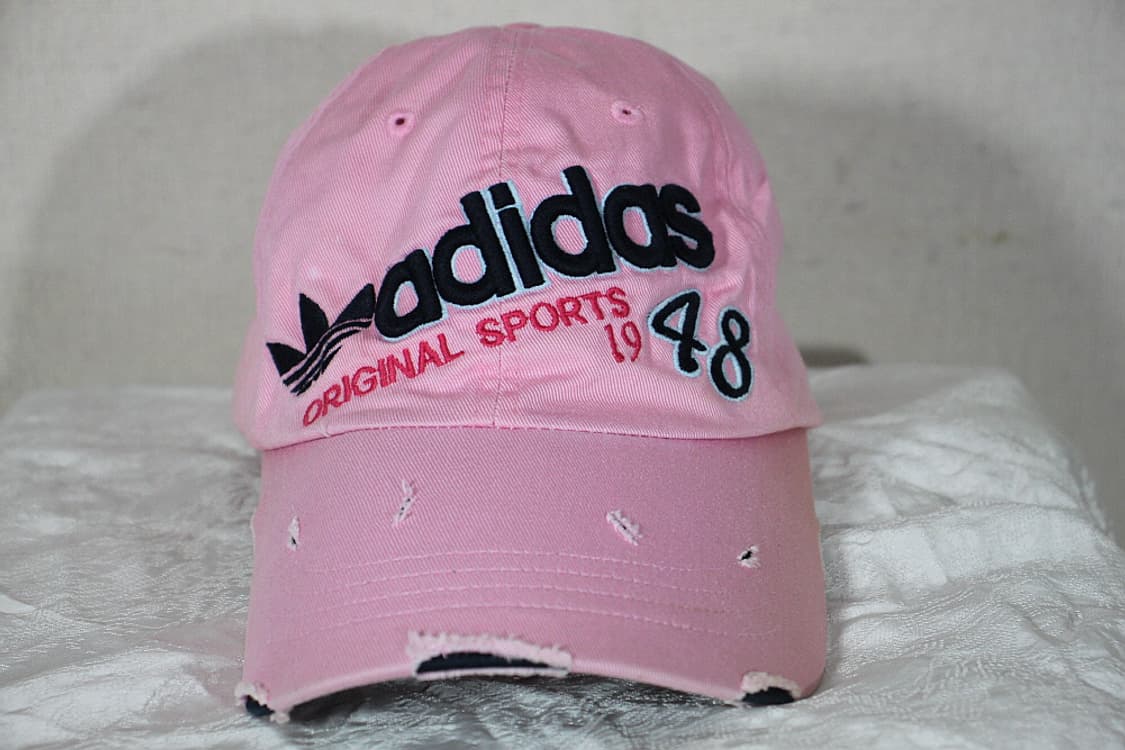 Adidas original 아디다스 빈티지 핑크 볼캡 상품이미지1