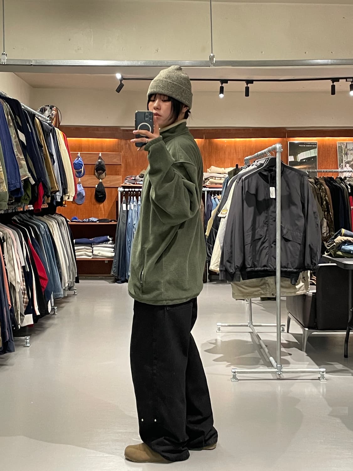 빈티지 플리스 자켓   상품이미지4