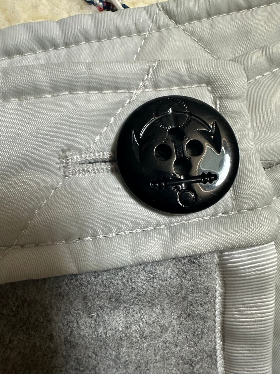 사카이모직 언발란스 울스커트 그레이 상품이미지7