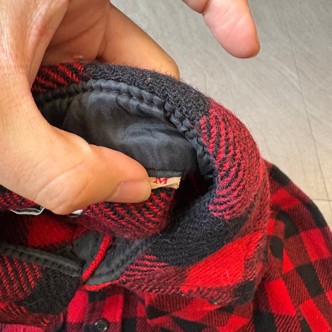 70s L.L.bean 70년대 생산 엘엘빈 울 셔츠 상품이미지6