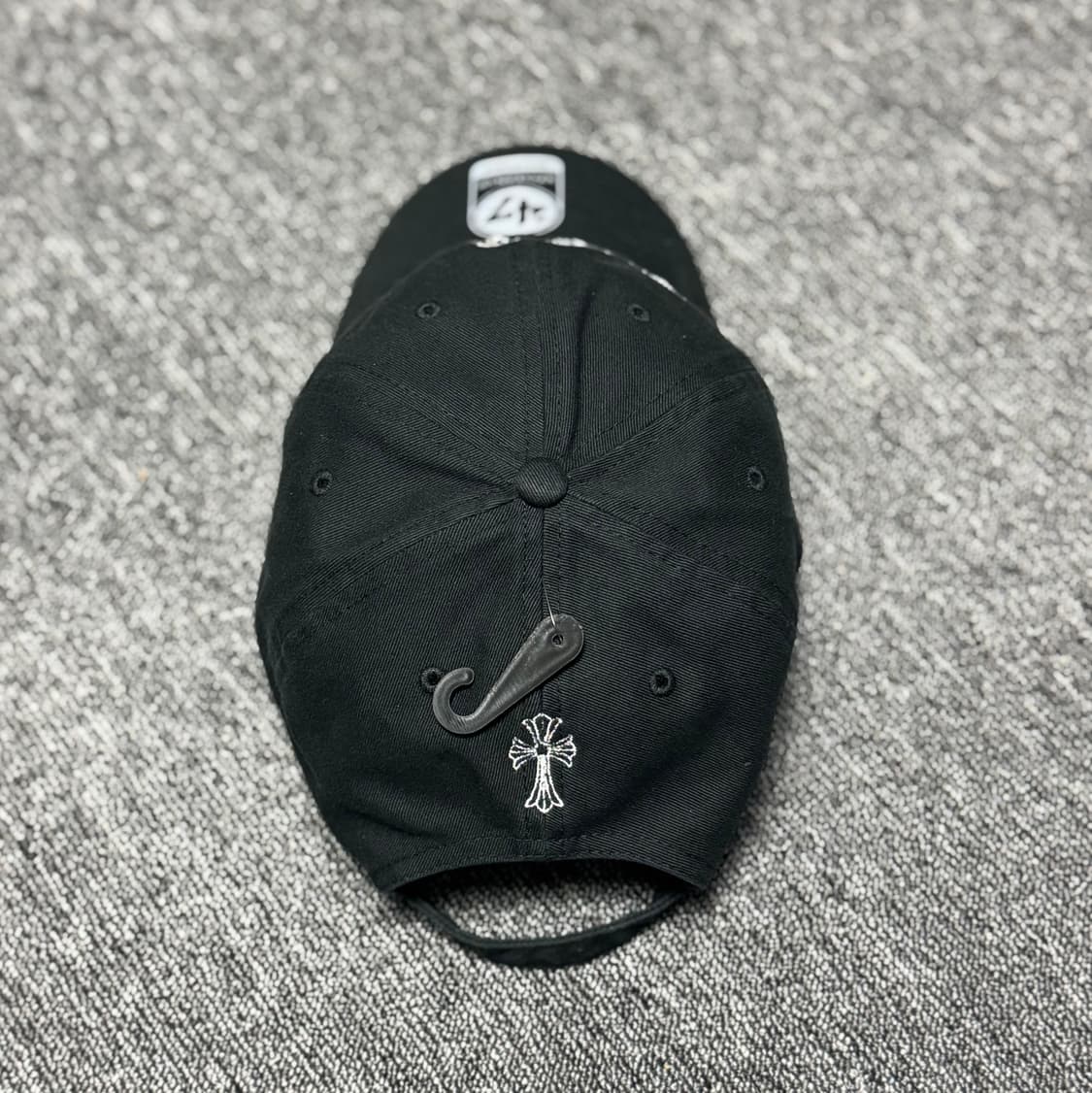 nptsss 크롬하츠 볼캡 블랙 상품이미지2