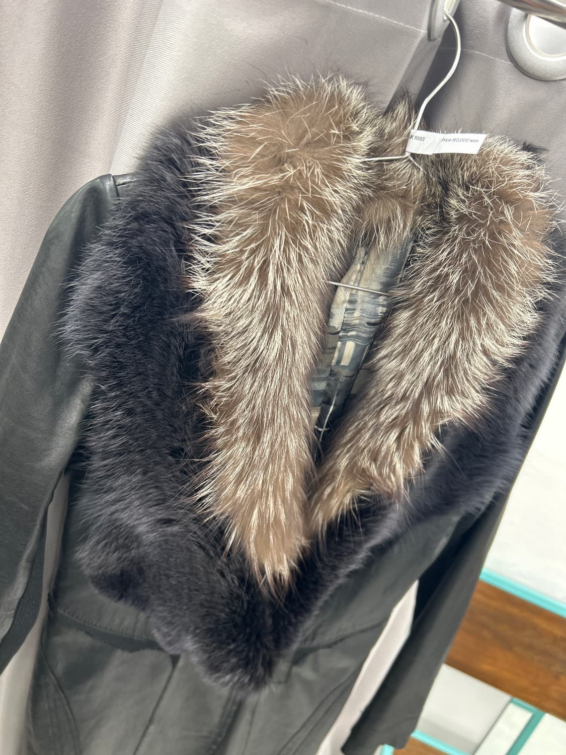 퍼 레더자켓 상품이미지2