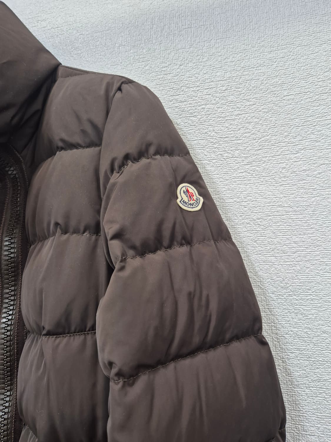 몽클레어 여성 브라운 롱패딩 / 66(정품) 상품이미지2