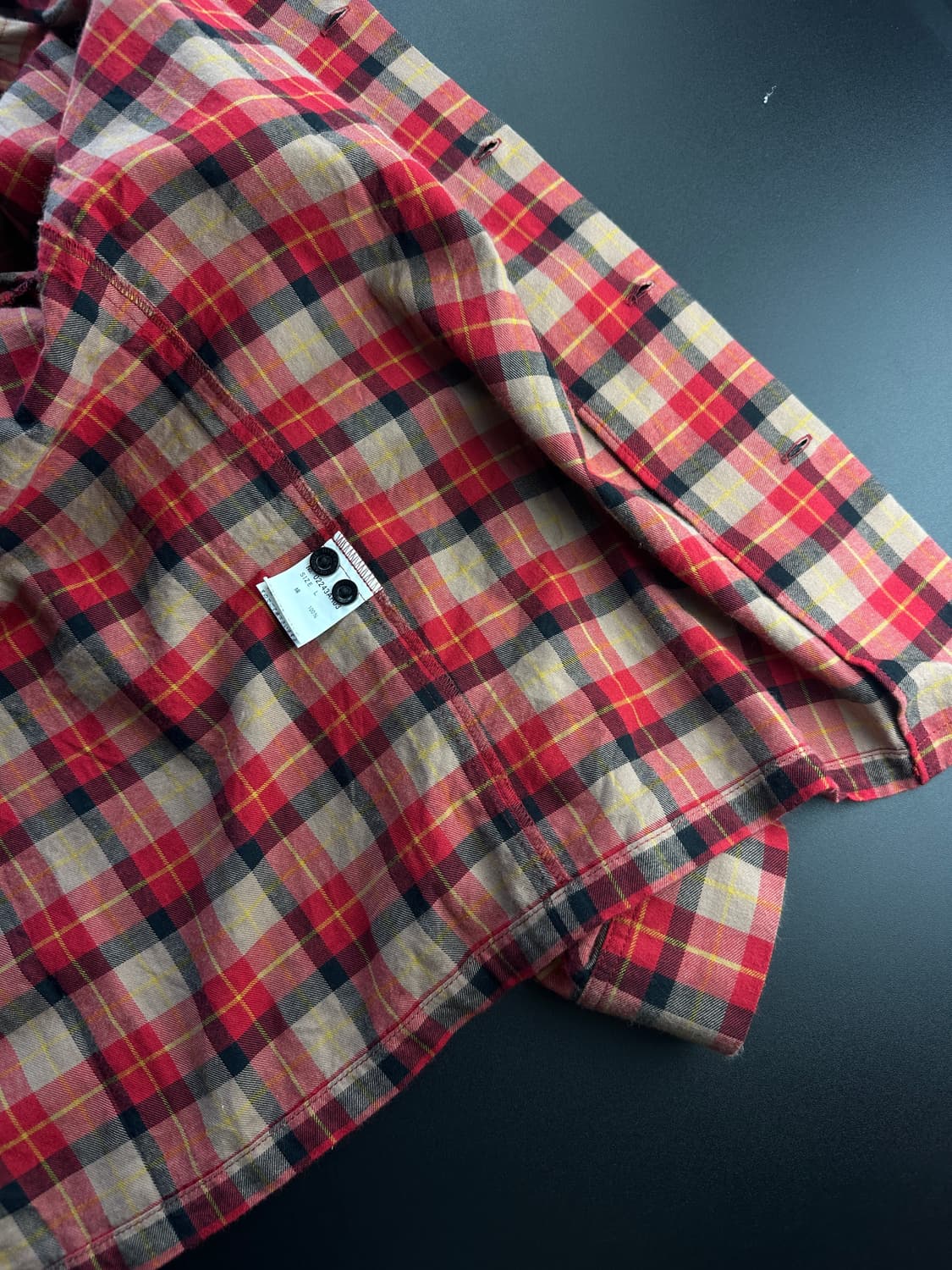 Hysteric glamour plaid shirts 상품이미지6