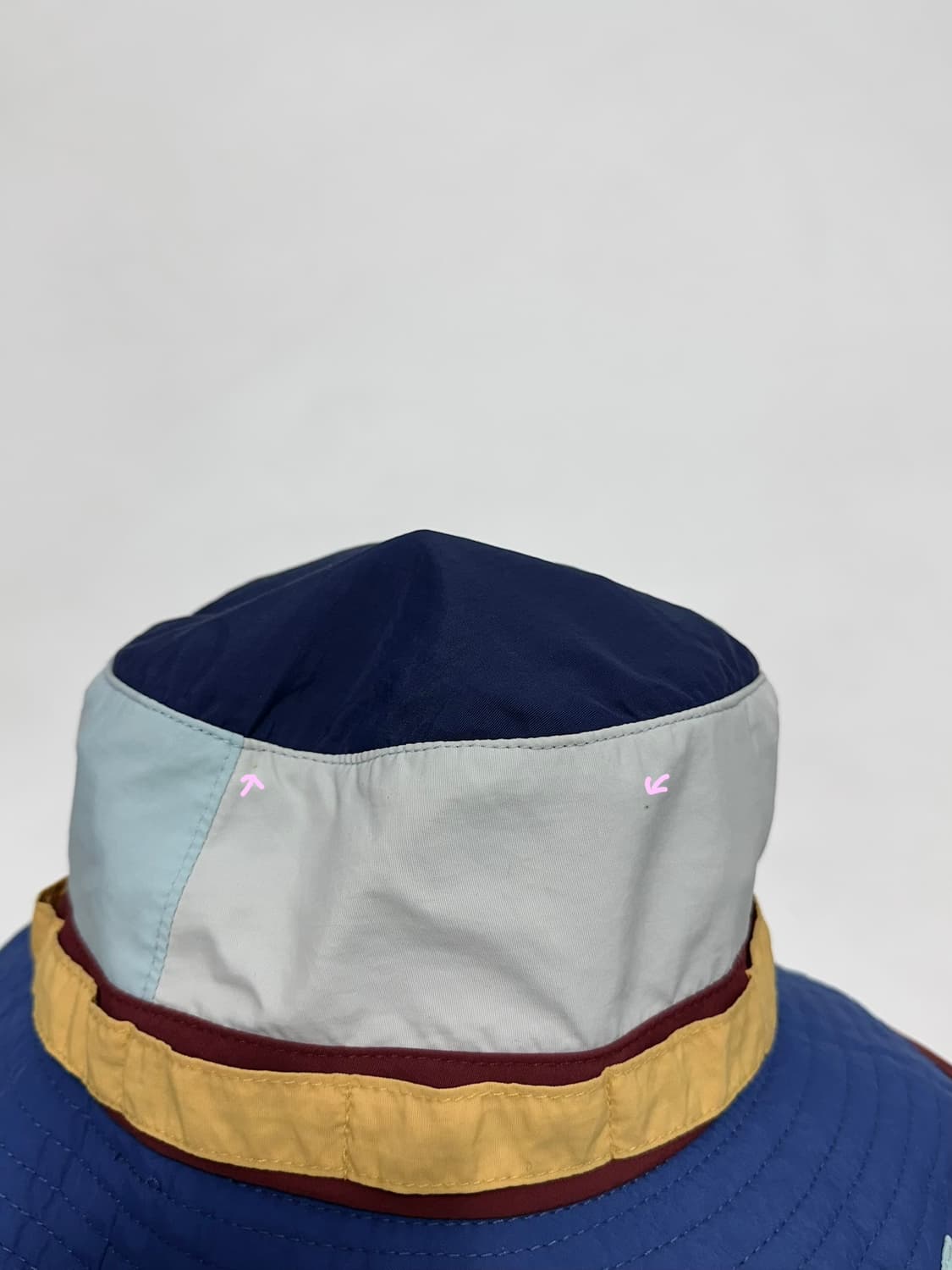 빈폴 배색 고프코어 버킷햇 등산 모자 상품이미지8