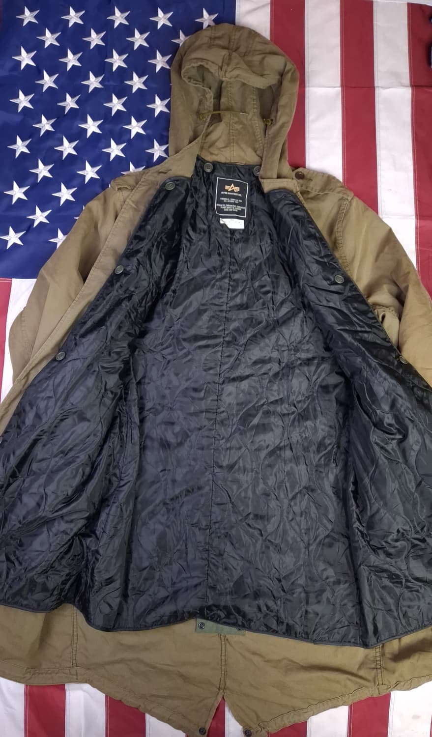 오리지날 알파사 M-51 피쉬테일 파카 상품이미지10