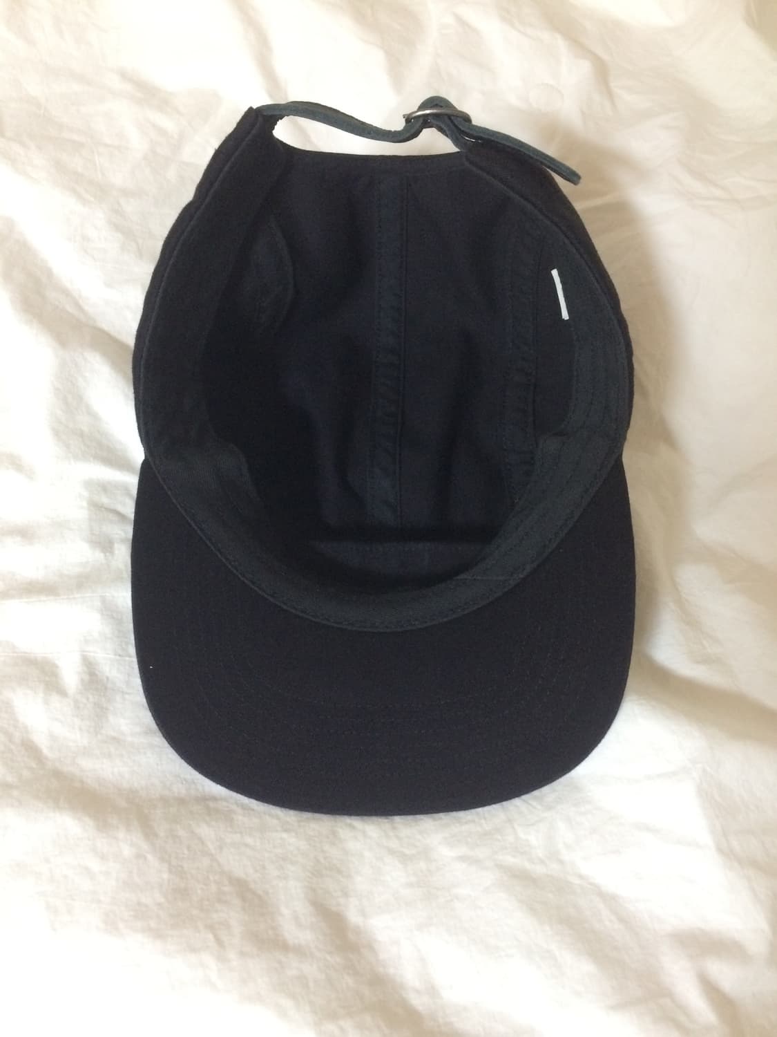 슈프림 워시드 치노 트윌 캠프캡 블랙 상품이미지4