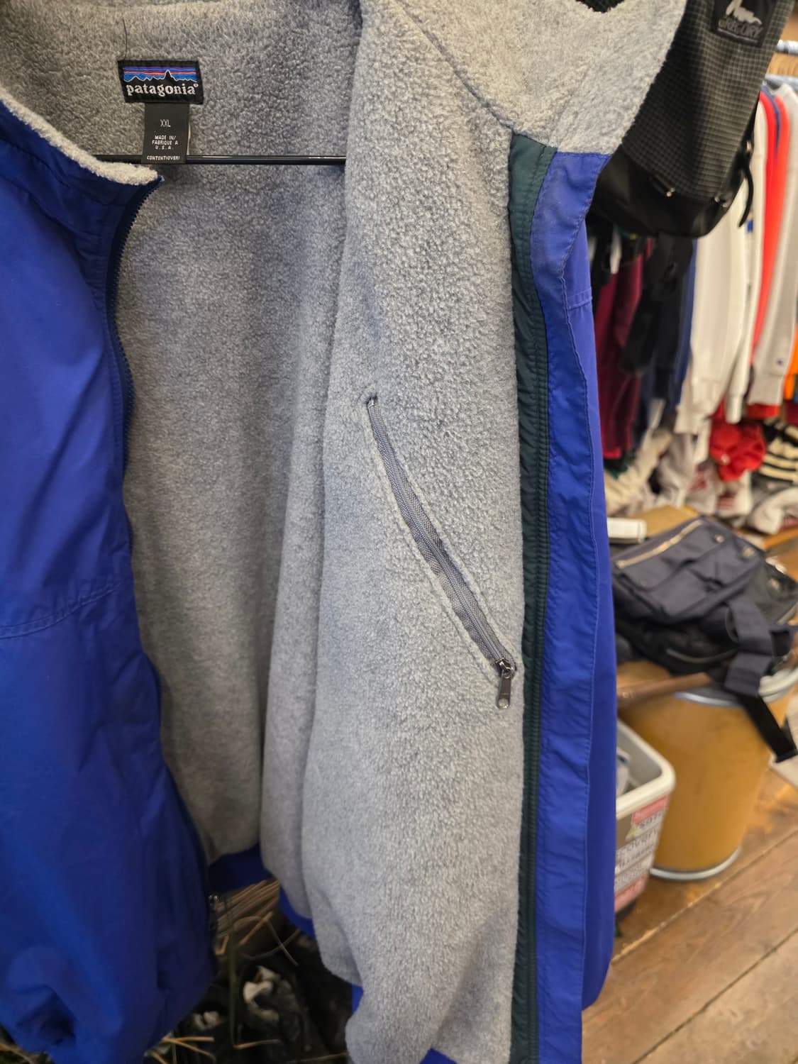 Z-531 파타고니아 신칠라 쉘드 봄버 자켓  상품이미지4