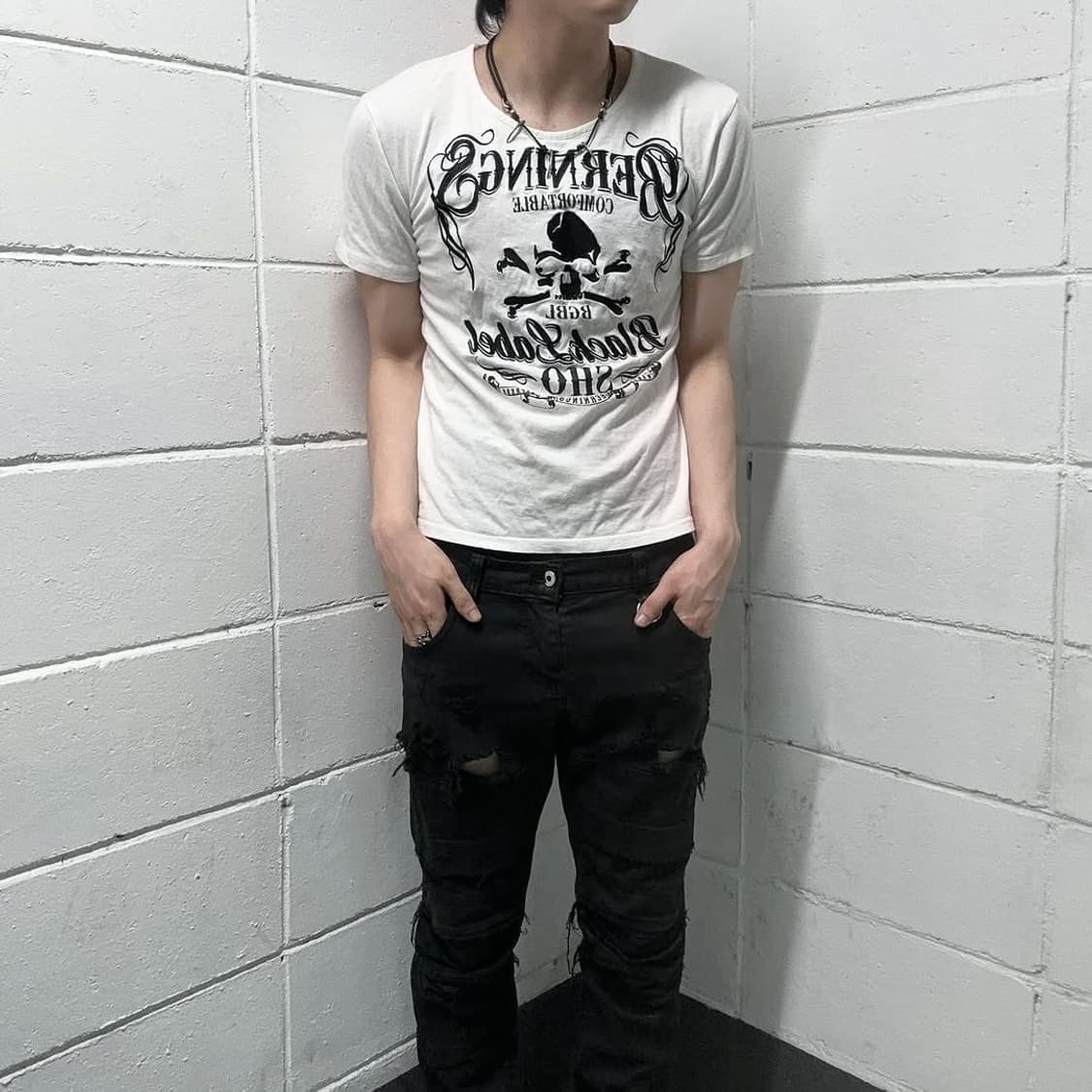 Bernings sho skull short sleeve 상품이미지1