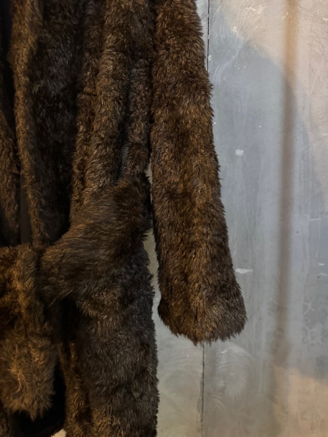 HACHE 아카이브 레더 시어링 코트 55~66 상품이미지9