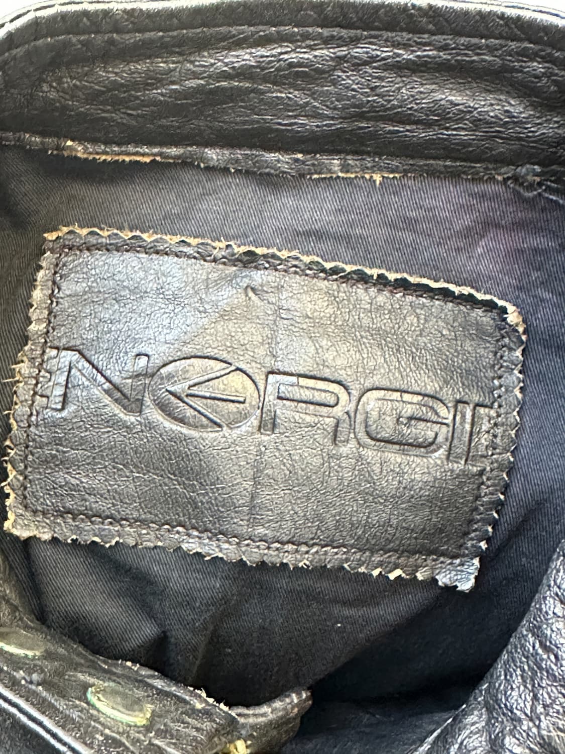 Energie 이태리 페이드 바이커 레더 자켓 상품이미지7