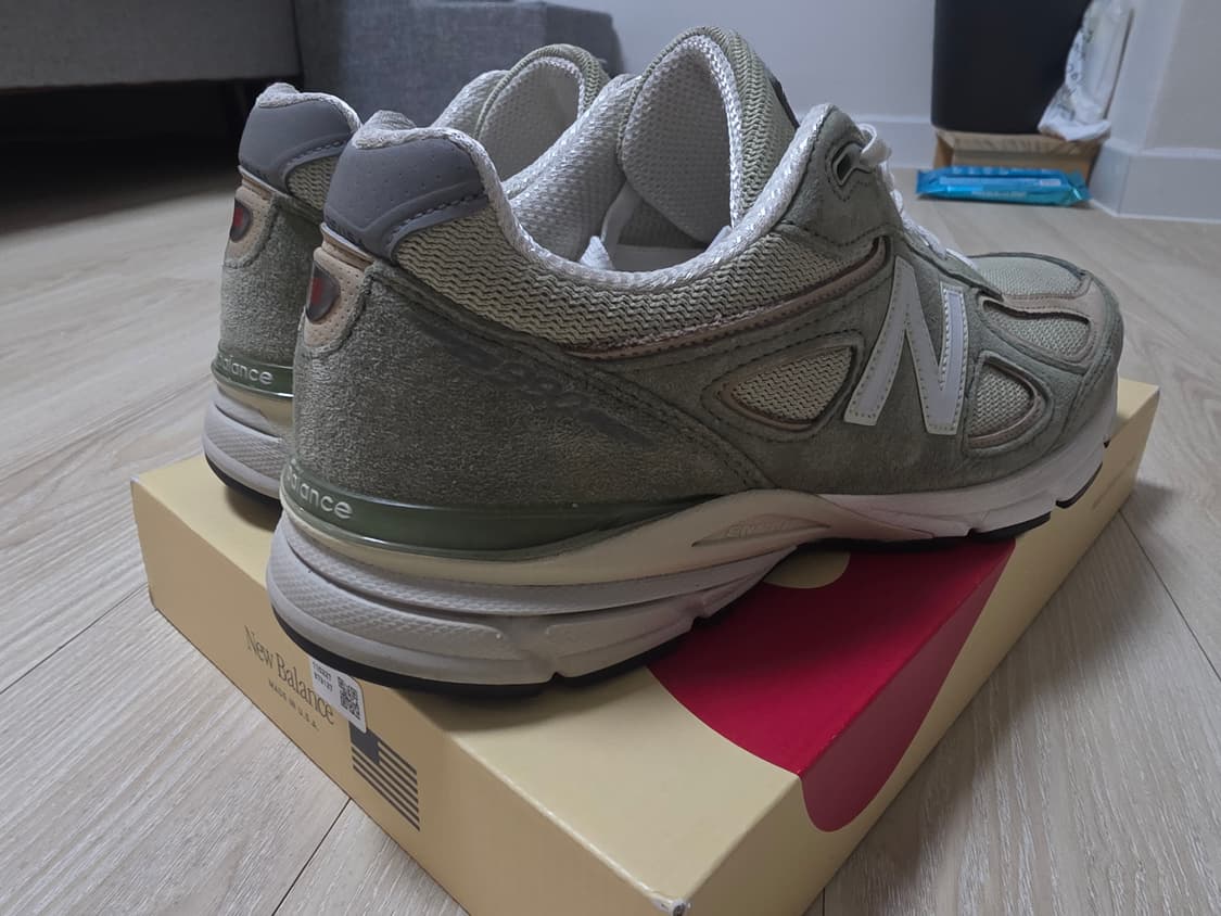 뉴발란스 990v4 올리브 인센스 (290 사이즈) 상품이미지5