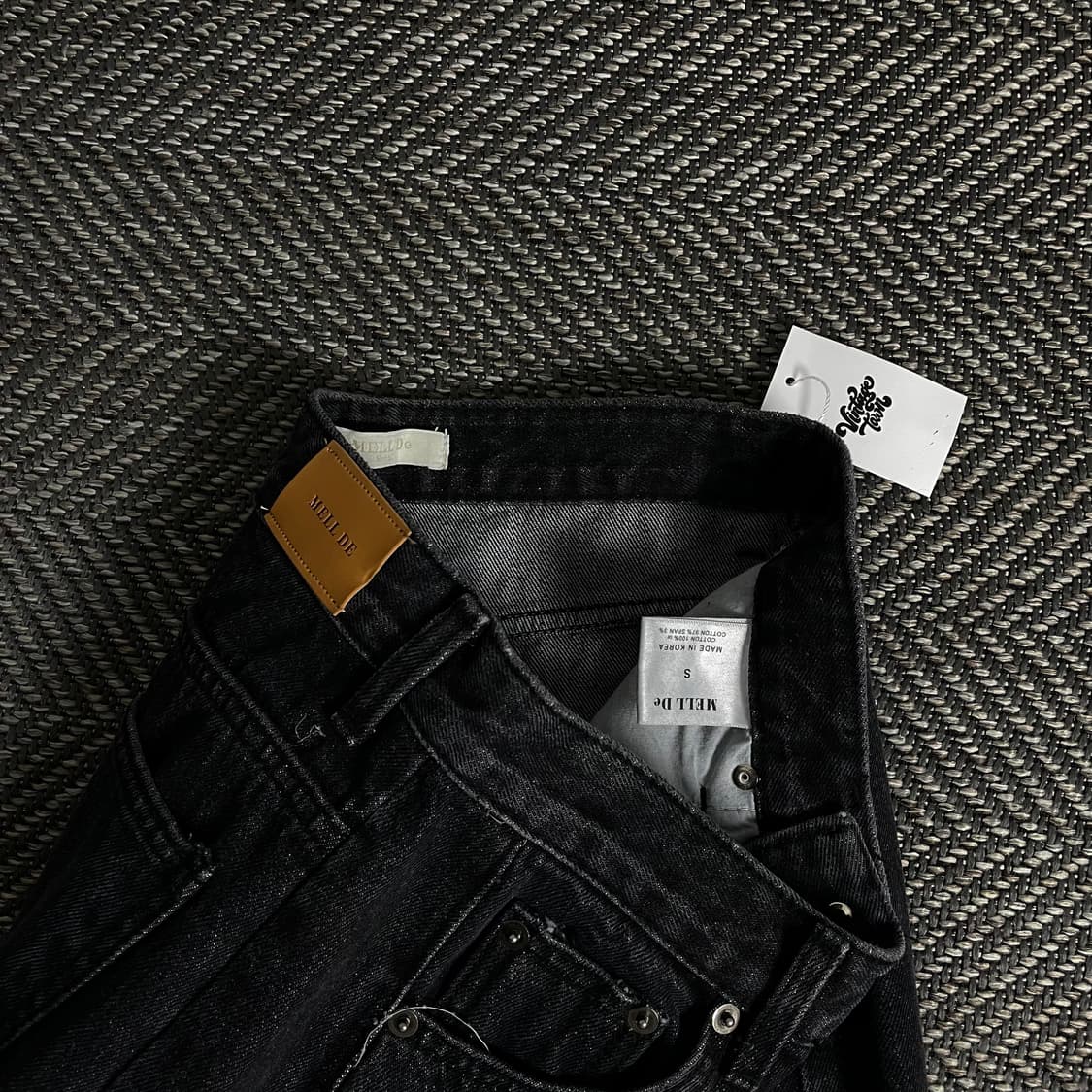 빈티지 우먼스 부츠컷 데님 팬츠o 3372 상품이미지5