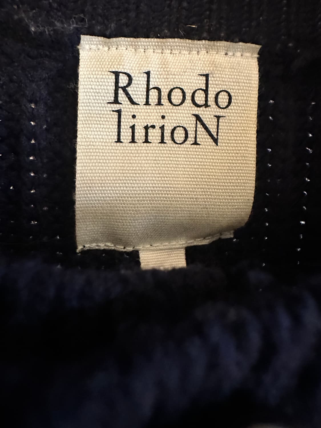 로도리리온 RHODOLIRION 데미지 크롭 니트 가디건 (free) 상품이미지8