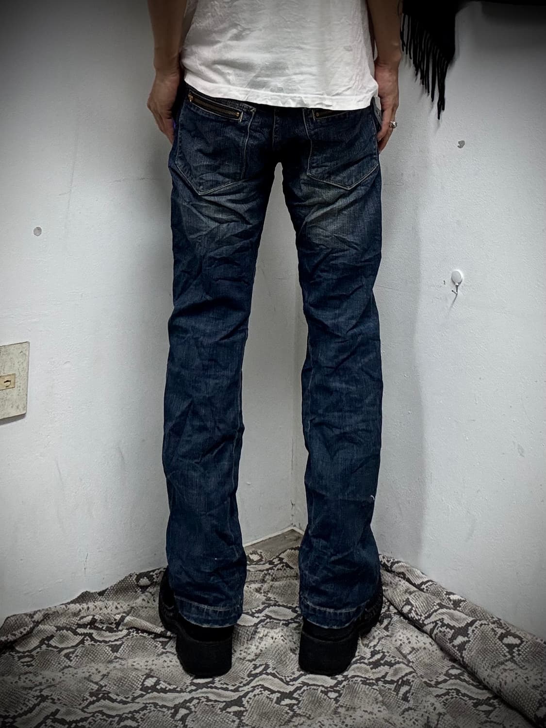 “BOBSON” Y2K Curve Pants 상품이미지6