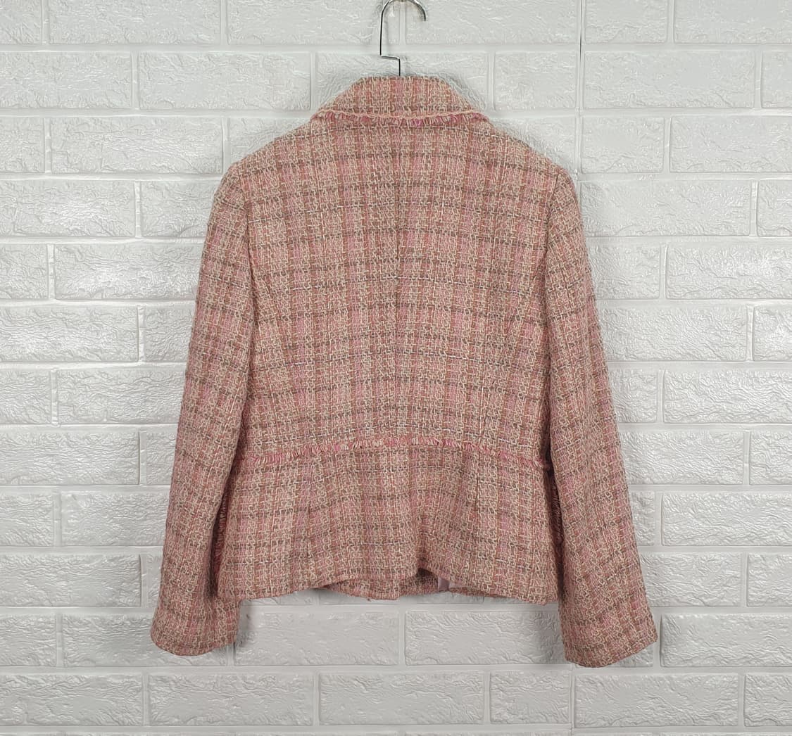 [55]데코 울 실크 혼방 트위드 자켓 상품이미지2