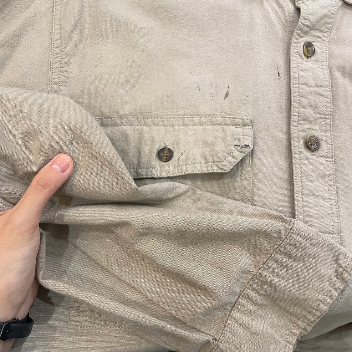 (L) Carhartt 칼하트 워크 셔츠 상품이미지4