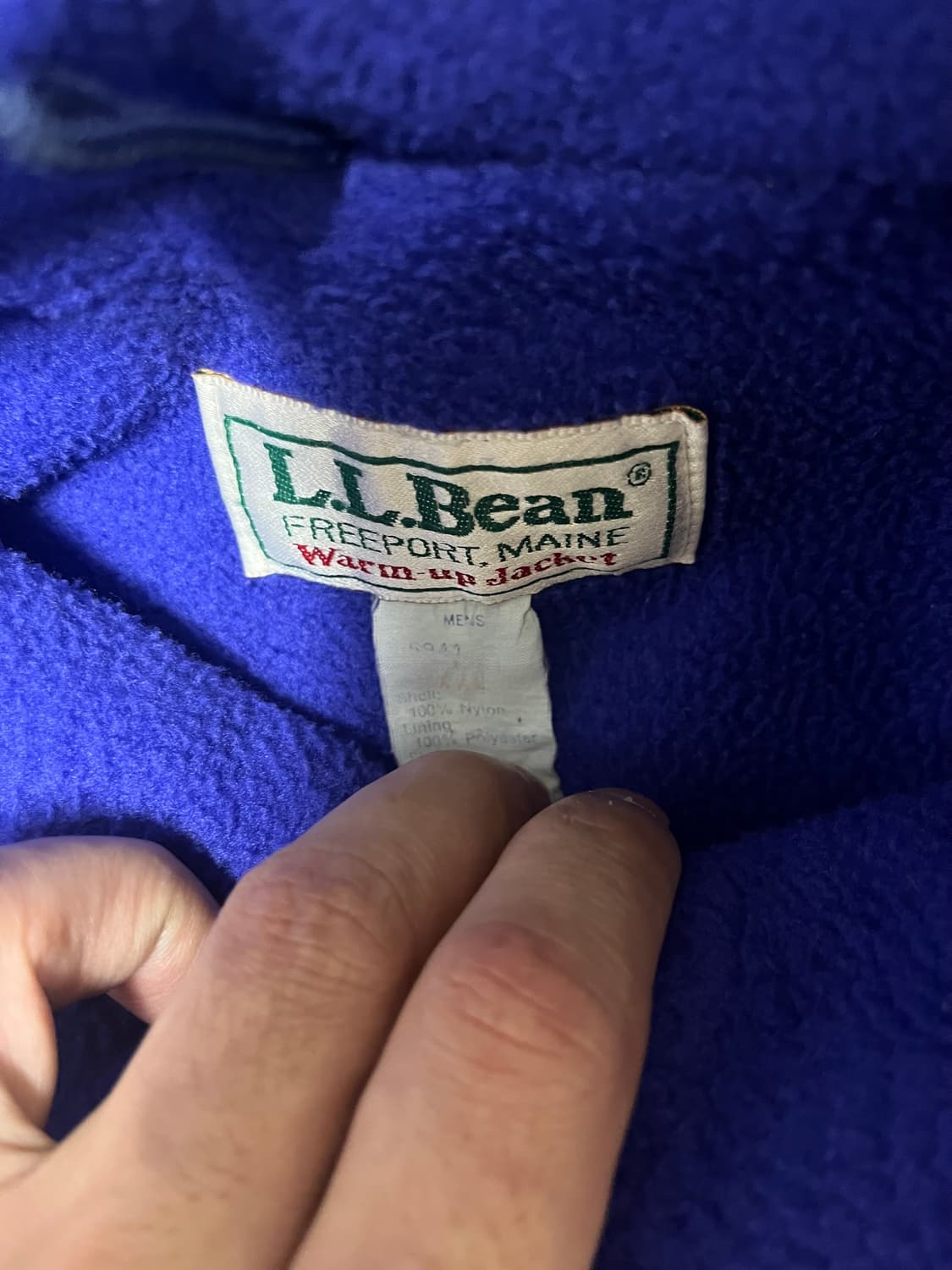 엘엘빈 웜업 자켓 동계형 XL 상품이미지4