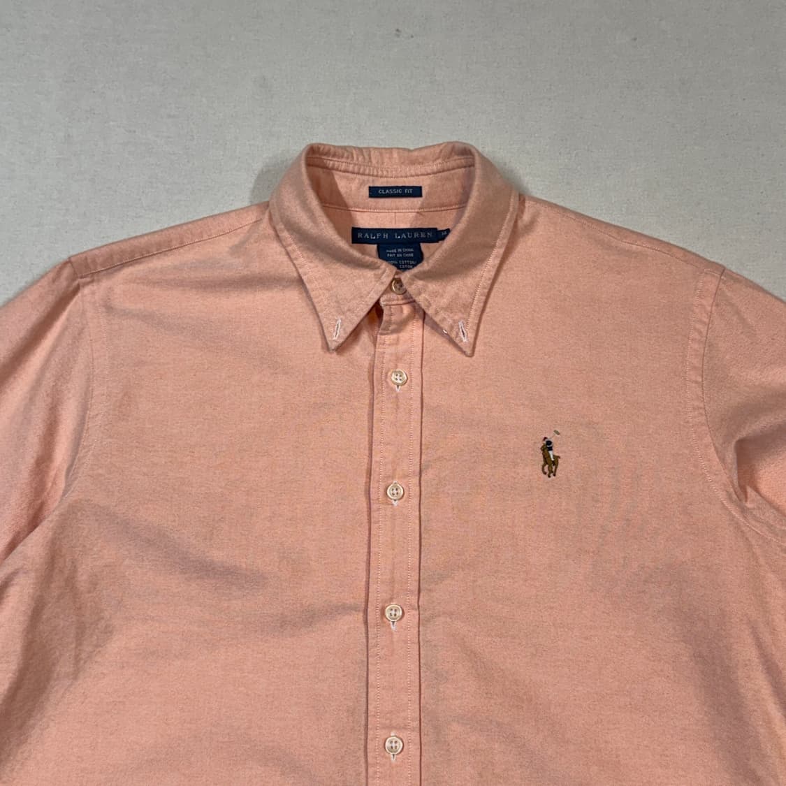 여L) 폴로 랄프로렌 핑크 옥스포드 셔츠 상품이미지3