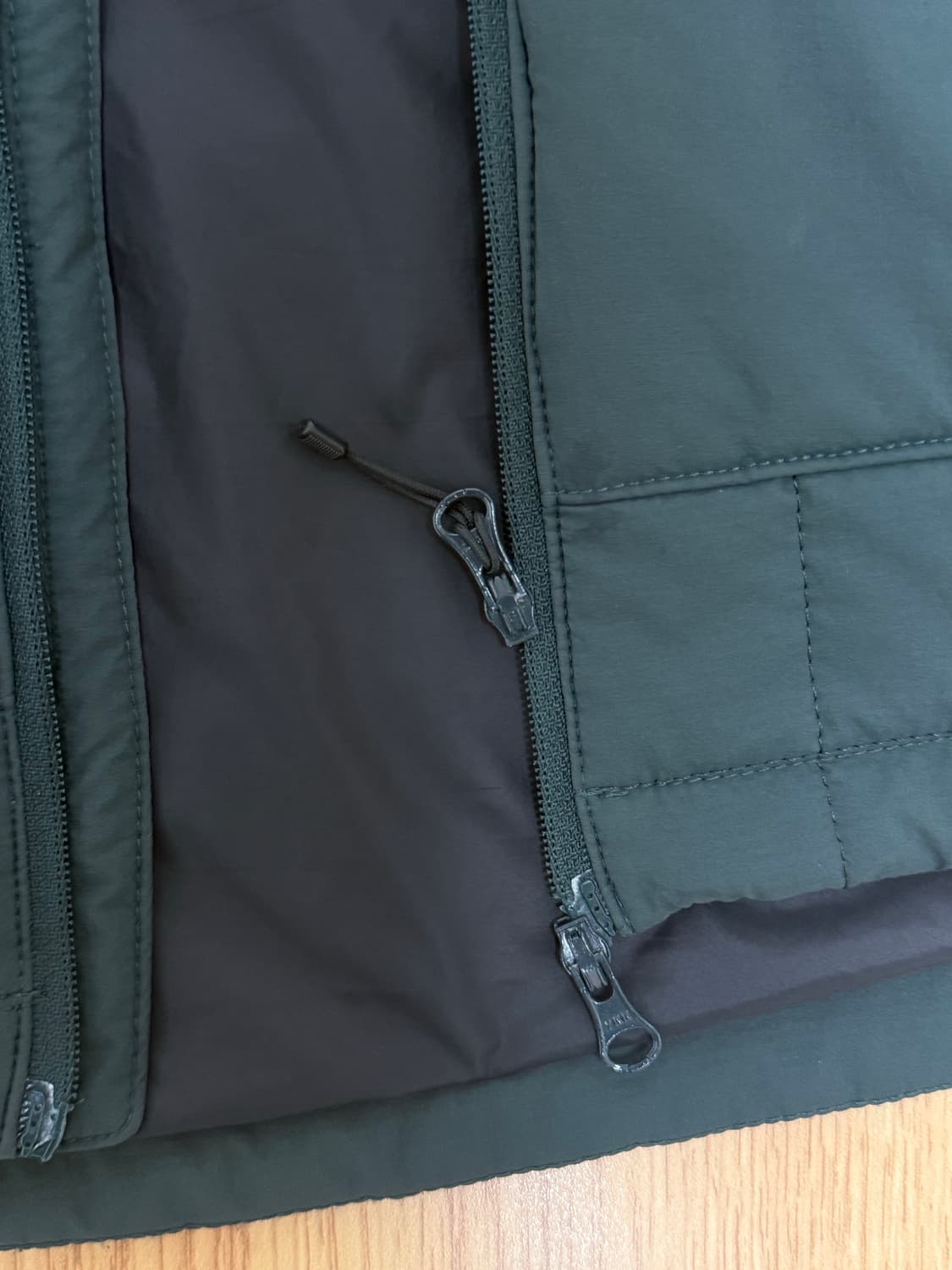 nylon insulation jacket 2/dark green [L] 상품이미지4