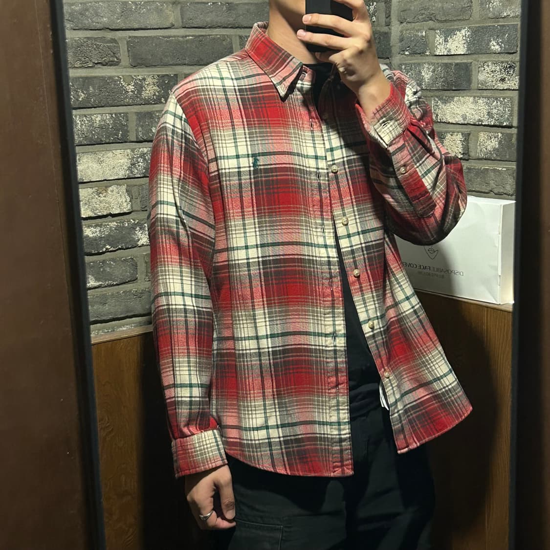 XXL) 폴로 랄프로렌 클래식 플란넬 체크 셔츠 상품이미지9