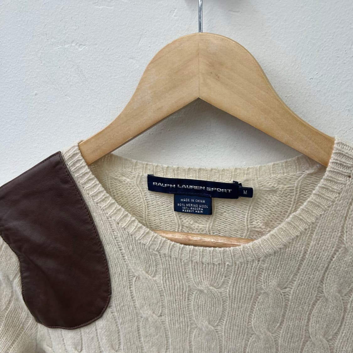 16652 - 폴로 랄프로렌 케이블 울 니트 (울 90% 앙고라 10%) 상품이미지3