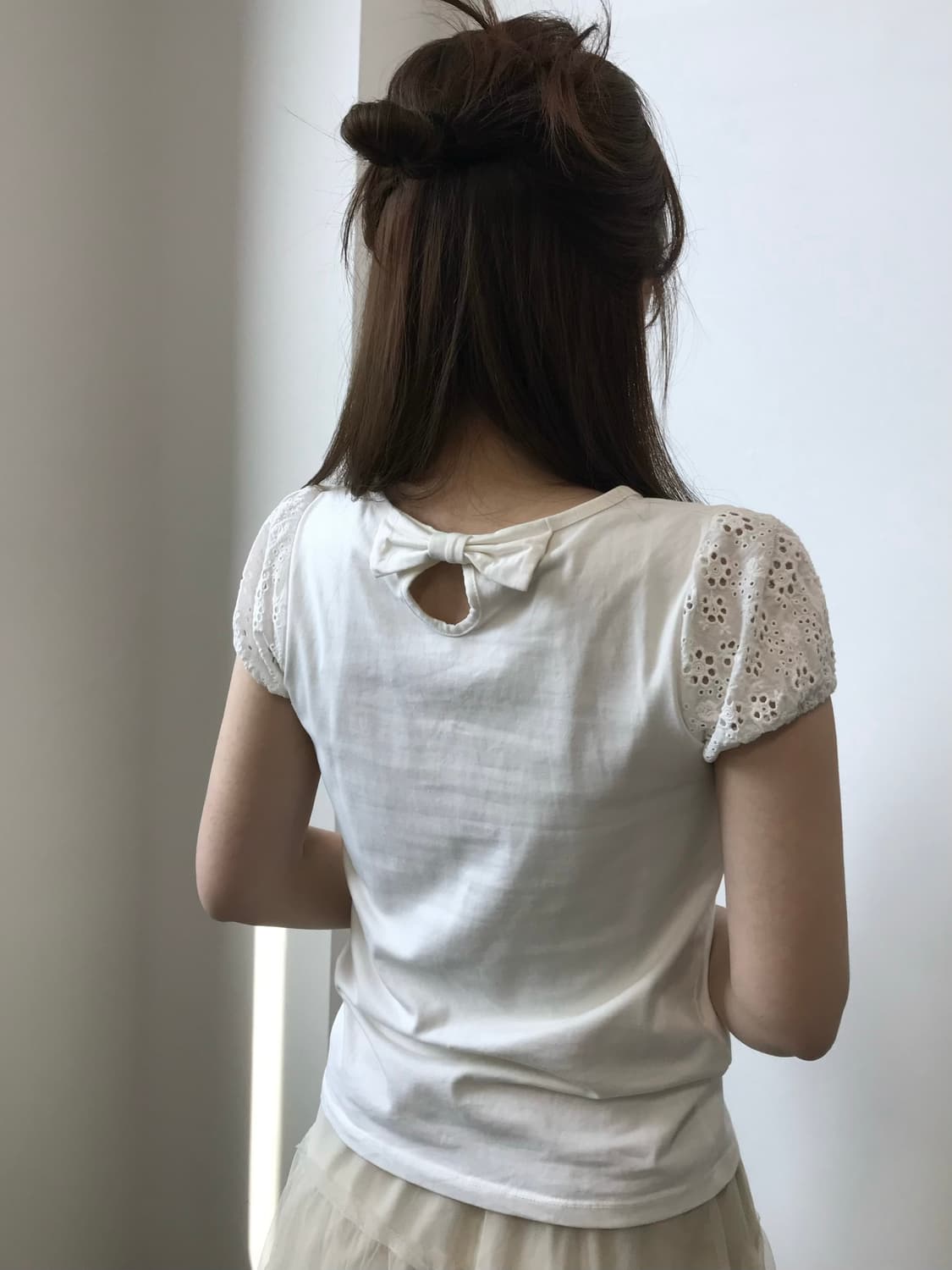 빈티지 리본 티셔츠 상품이미지1