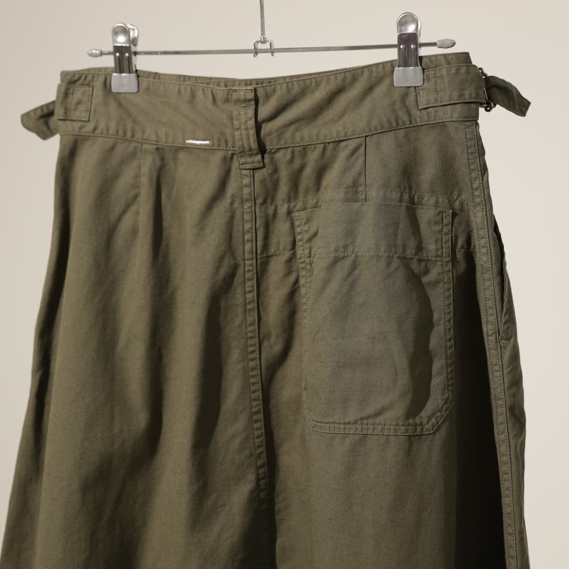 마가렛호웰 MHL 투턱 코튼 스커트 상품이미지3