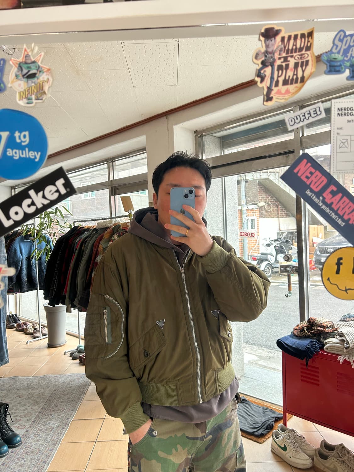 90’s Kansai man 칸사이맨 Ma-1 상품이미지9