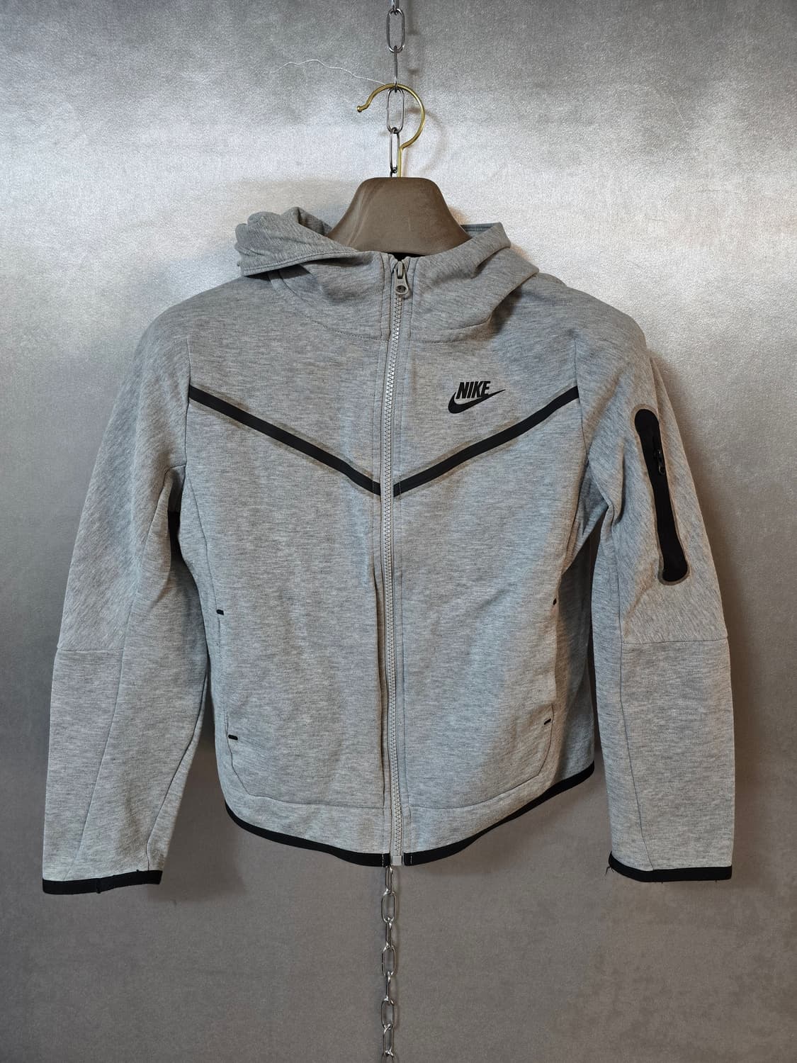 나이키 테크팩 후드집업 그레이 상품이미지1