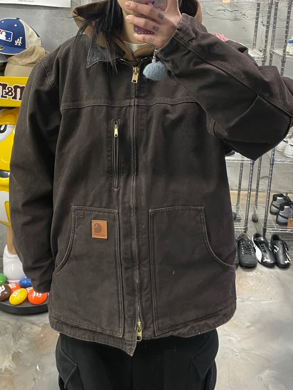 칼하트 c61 쉐르파 릿지 자켓 상품이미지8