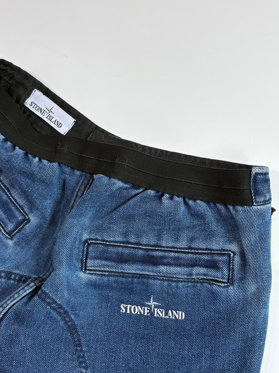 Stone-Island 스톤 아일랜드 데님 팬츠  상품이미지4