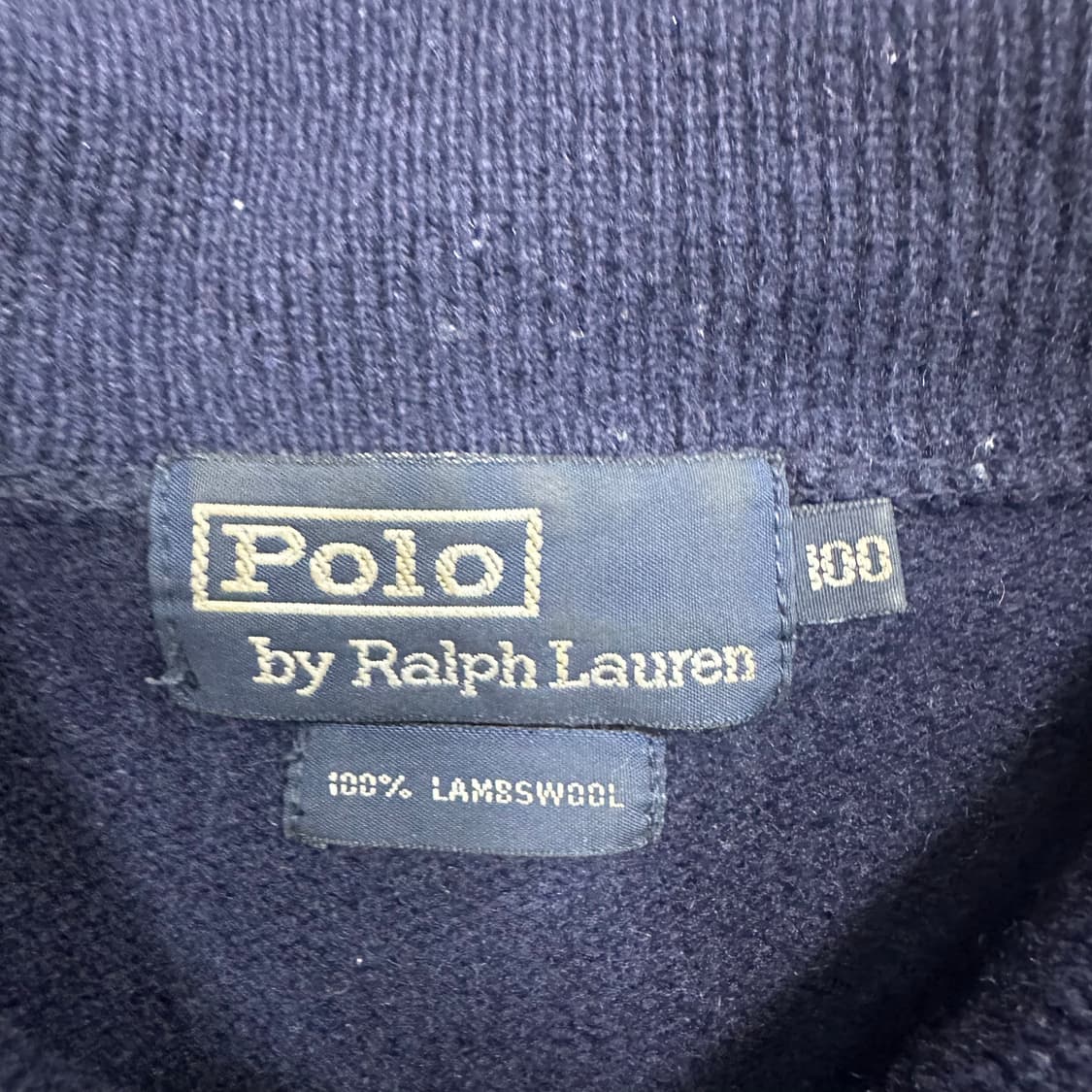 ✨ (바배) 폴로 랄프로렌 램스울 니트  상품이미지3