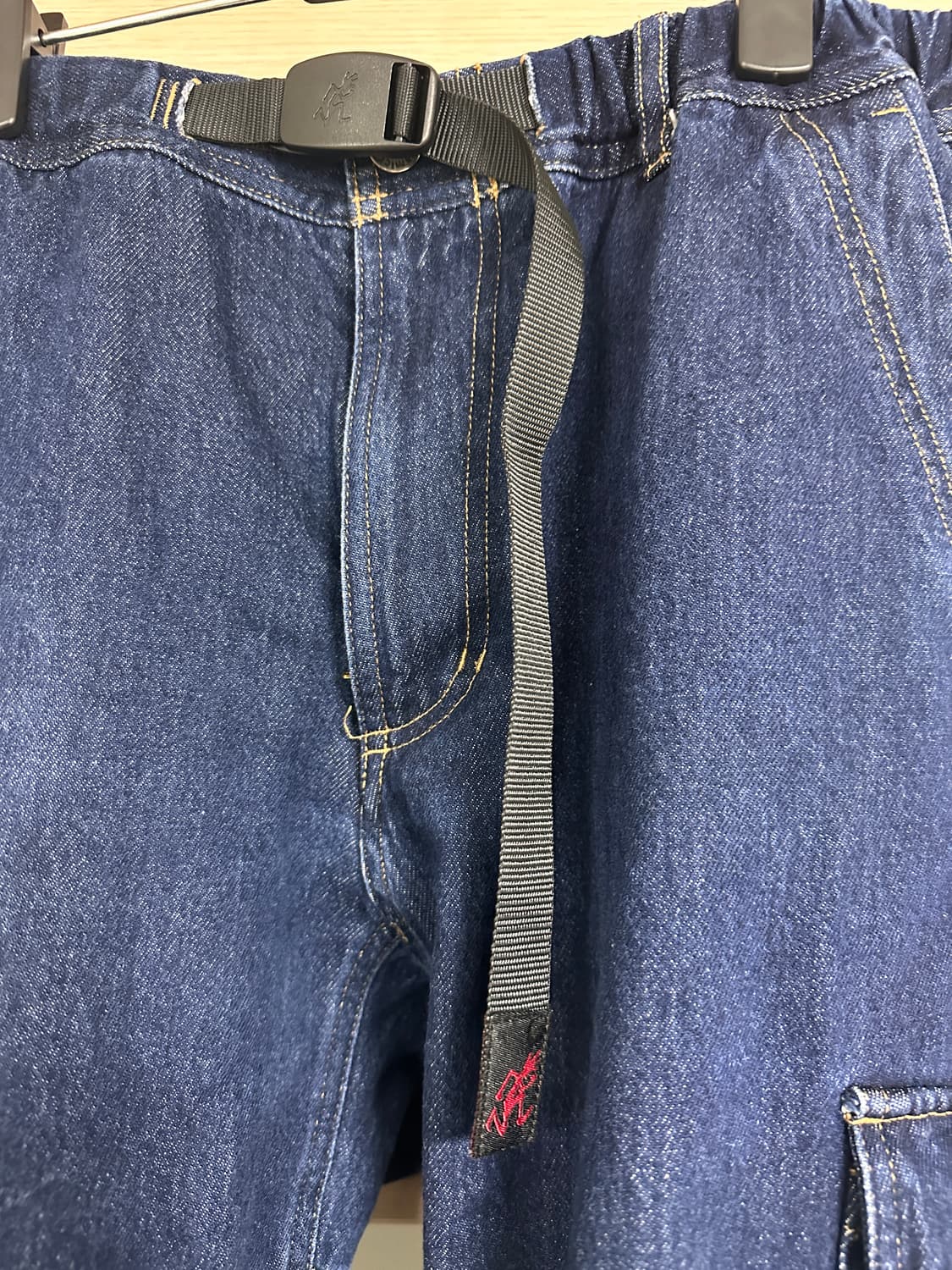 그라미치 루즈 테이퍼드 카고 팬츠 인디고 L 사이즈 상품이미지2